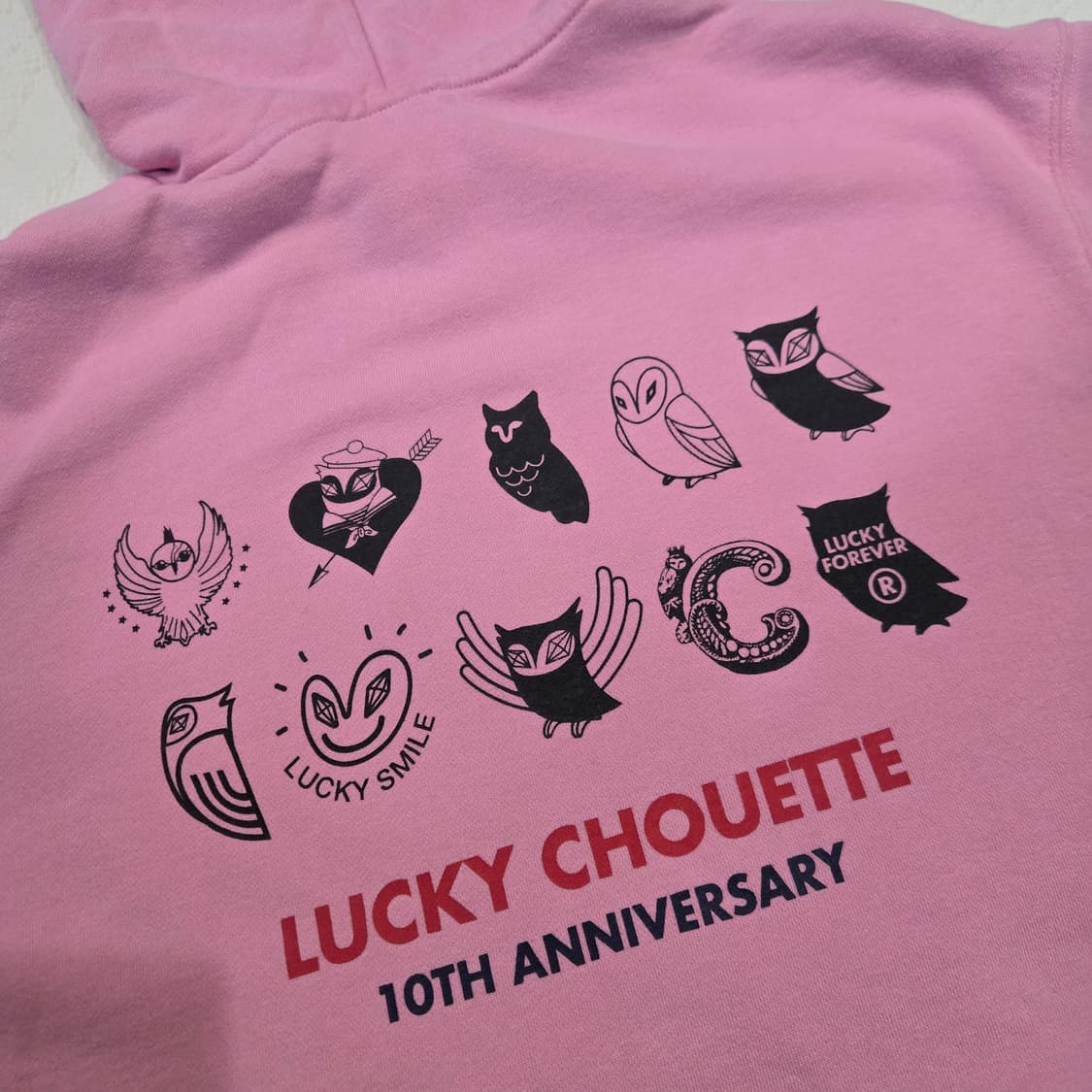 럭키슈에뜨 크롭 후드티  상품이미지8