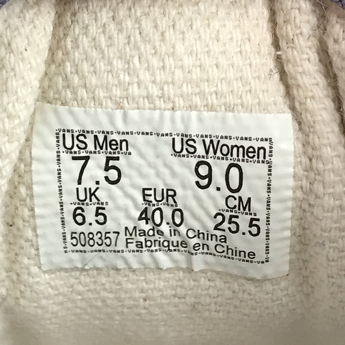 반스 VANS 올드스쿨 회색 스니커즈 신발 남성255 상품이미지9