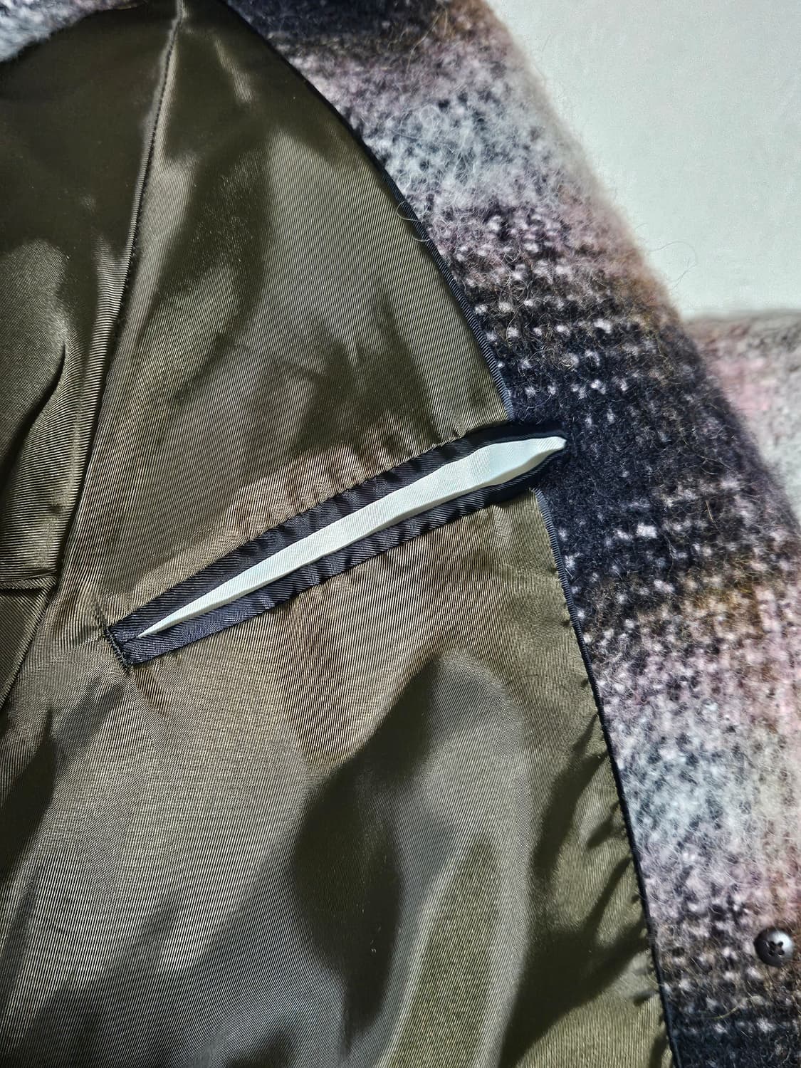 폴스미스 알파카 체크 코트 상품이미지6