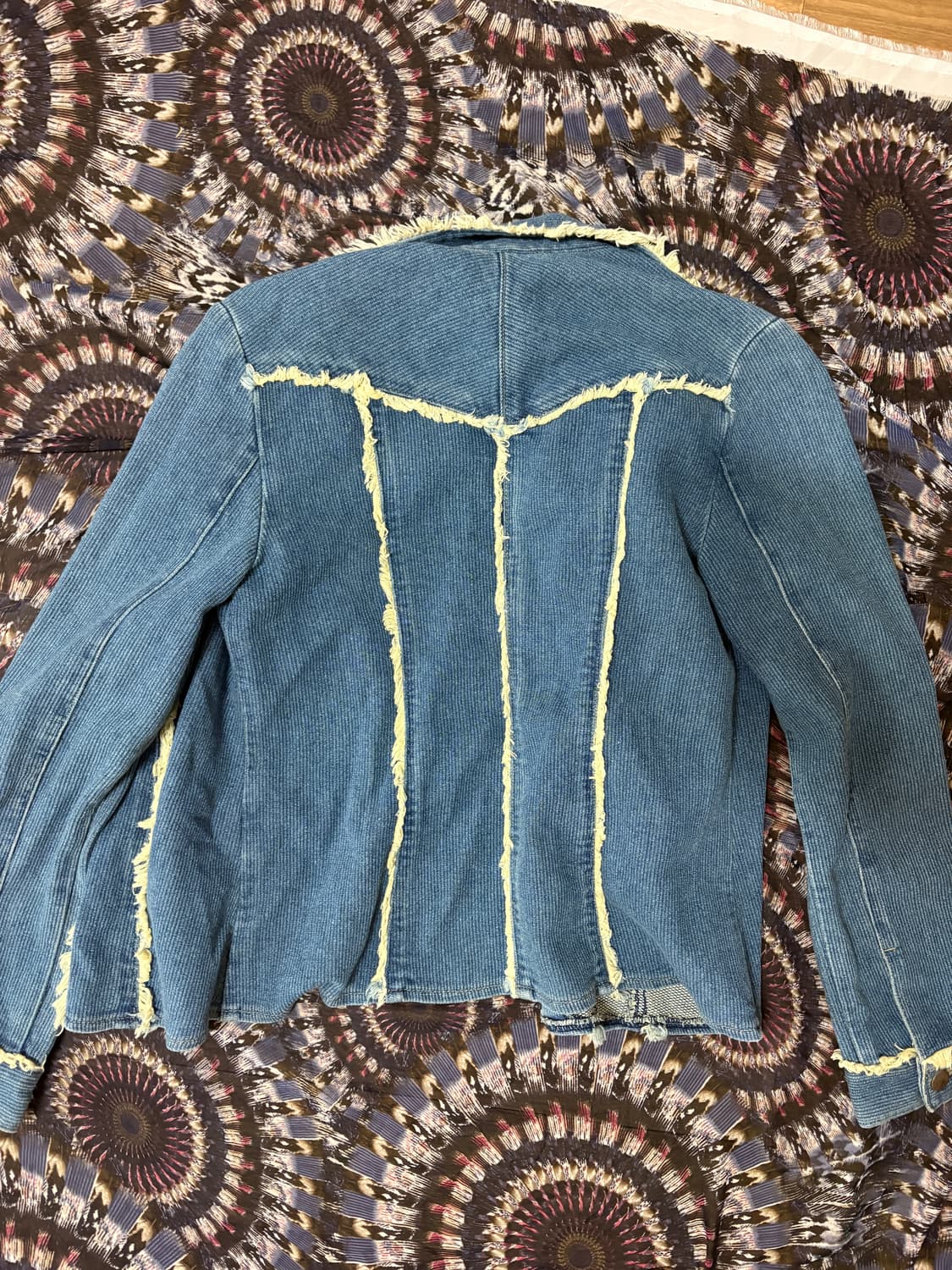 Jocomomola denim shirt jacket 상품이미지4