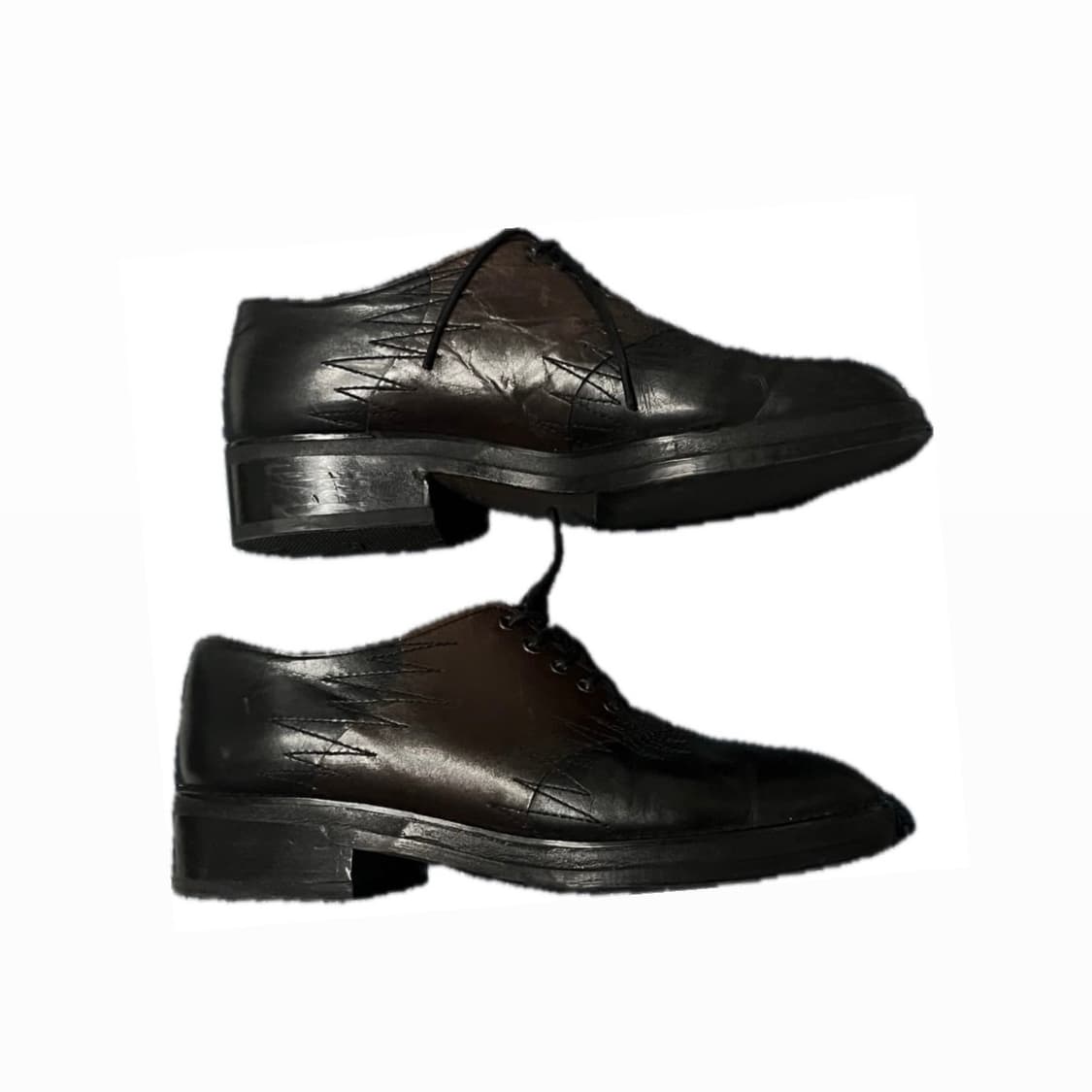 Jean paul gaultier leather lace-up shoes 상품이미지2
