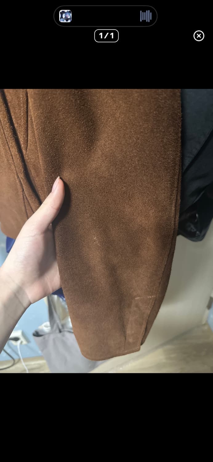 토니웩 카프스웨이드 디트로이드 자켓 L 상품이미지6