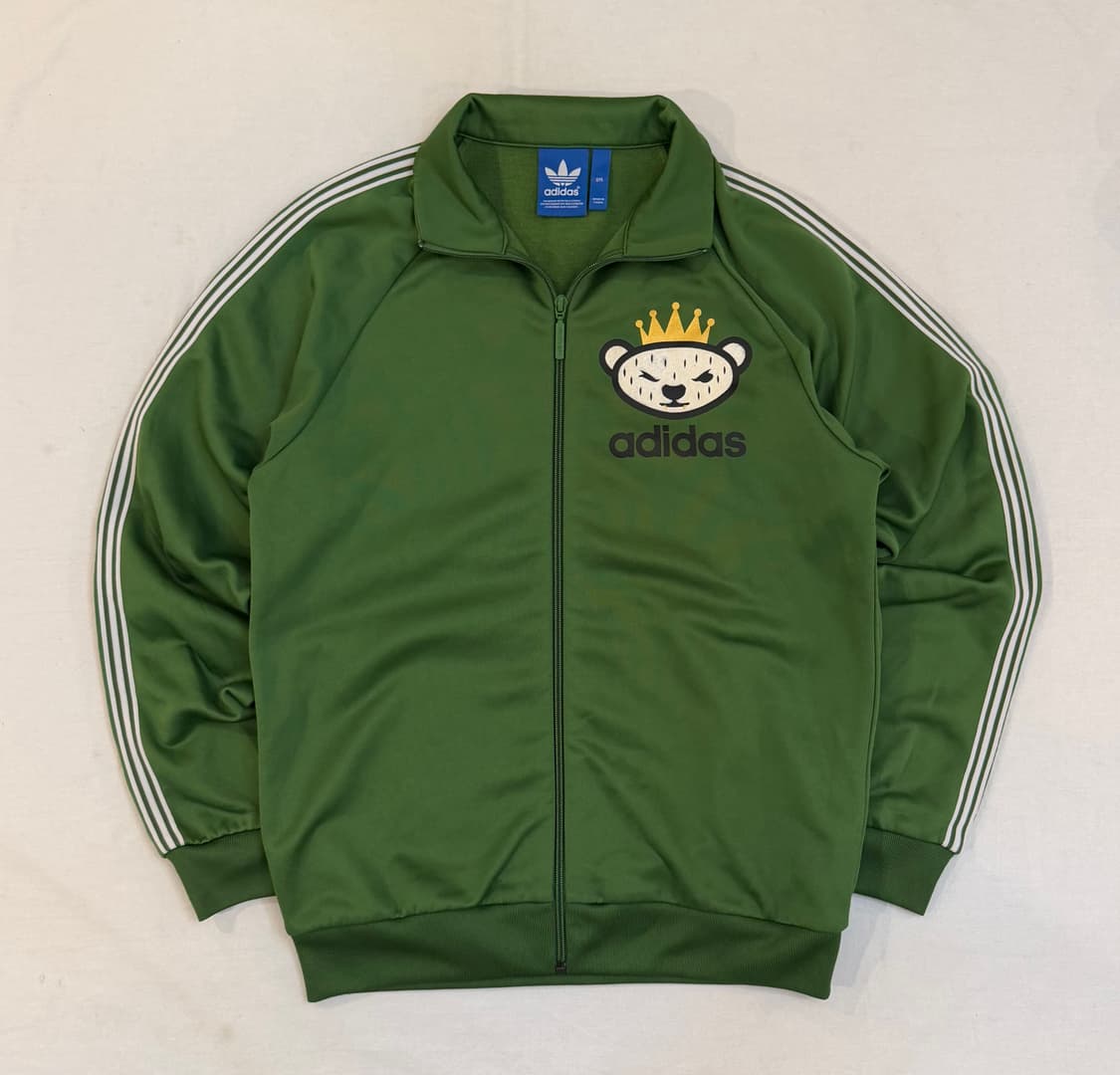 아디다스 니고베어 빅로고 말차맛 져지 딥그린 상품이미지1