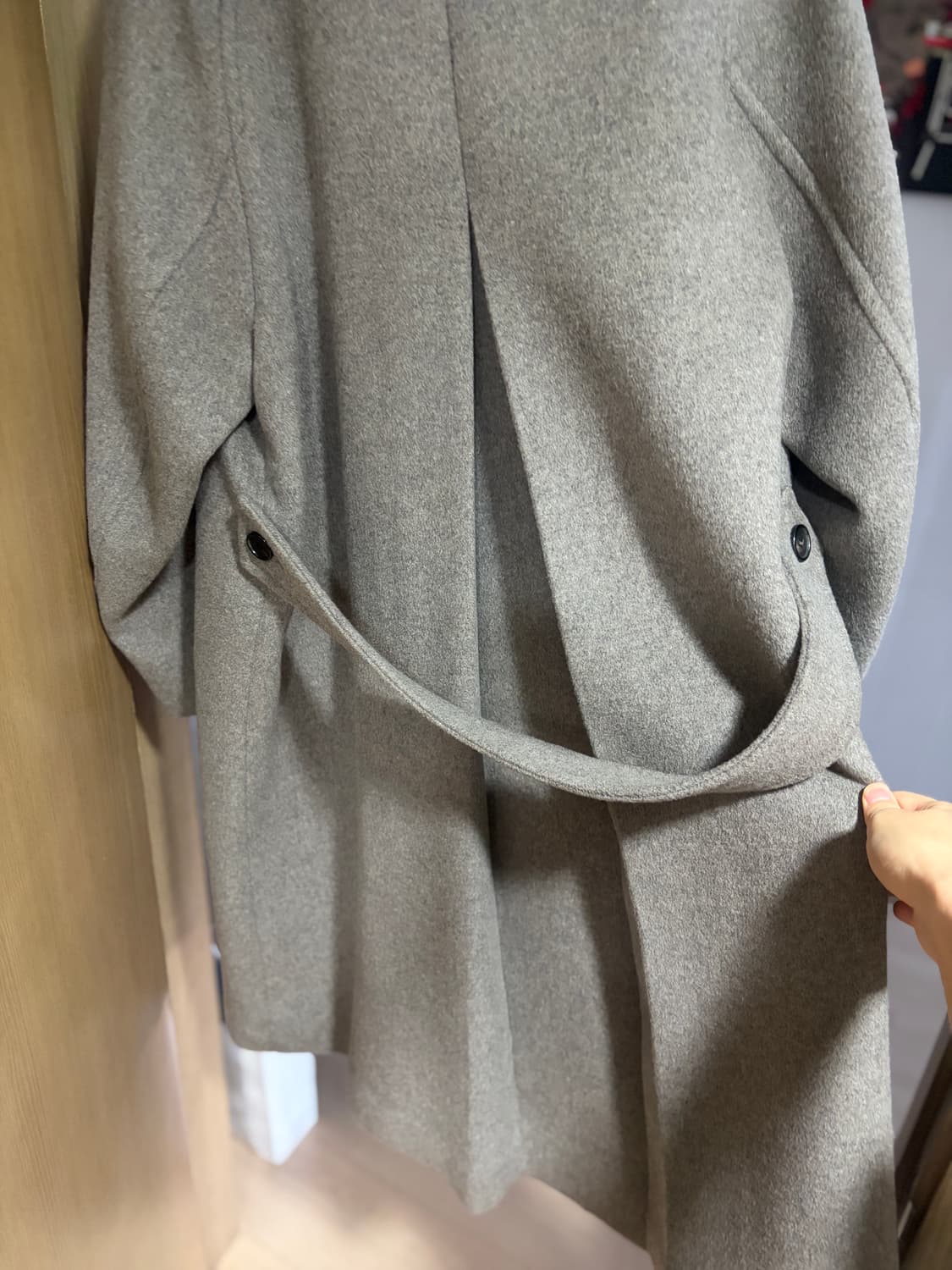 (오버48) 퍼스트플로어 수티앵 코트 발마칸 상품이미지6