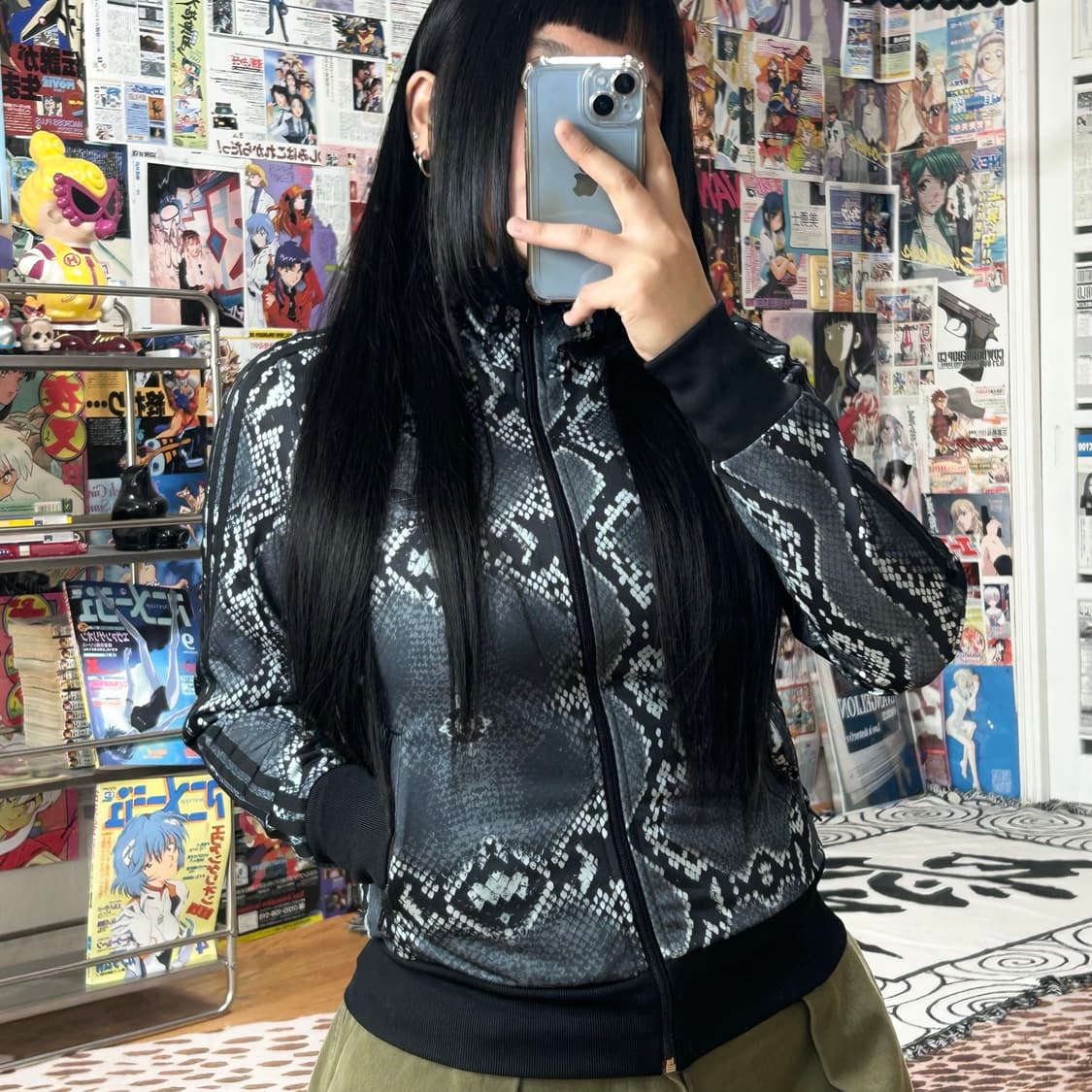 아디다스 파이어버드 뱀피 슬림핏 트랩탑 져지 상품이미지2