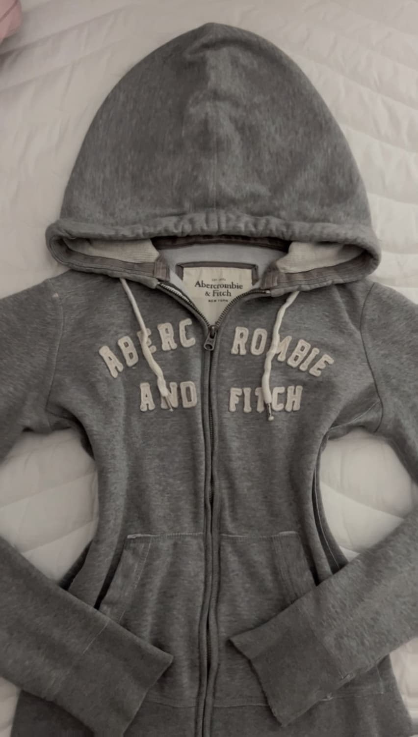 초희귀 아베크롬비 딱붙핏 후드집업 상품이미지1