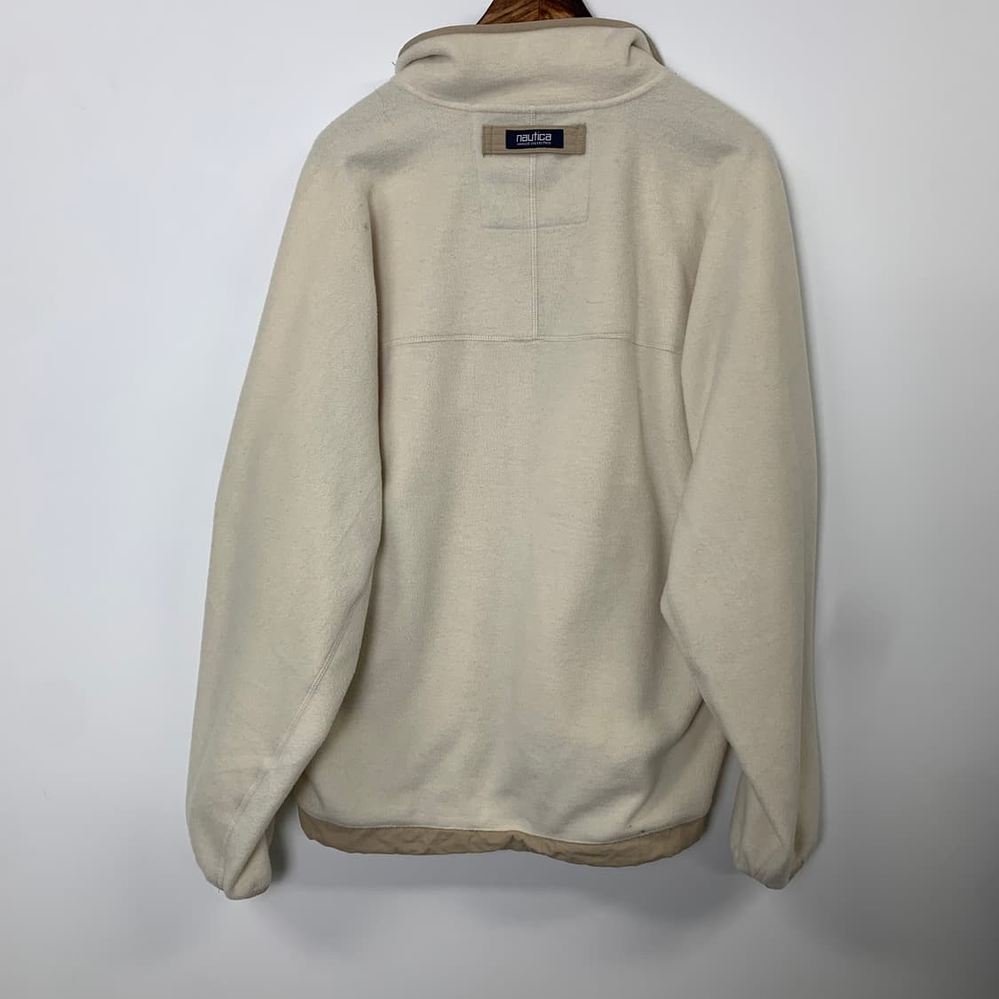 노티카 자수로고 플리스 신칠라 버튼 아노락 상품이미지3