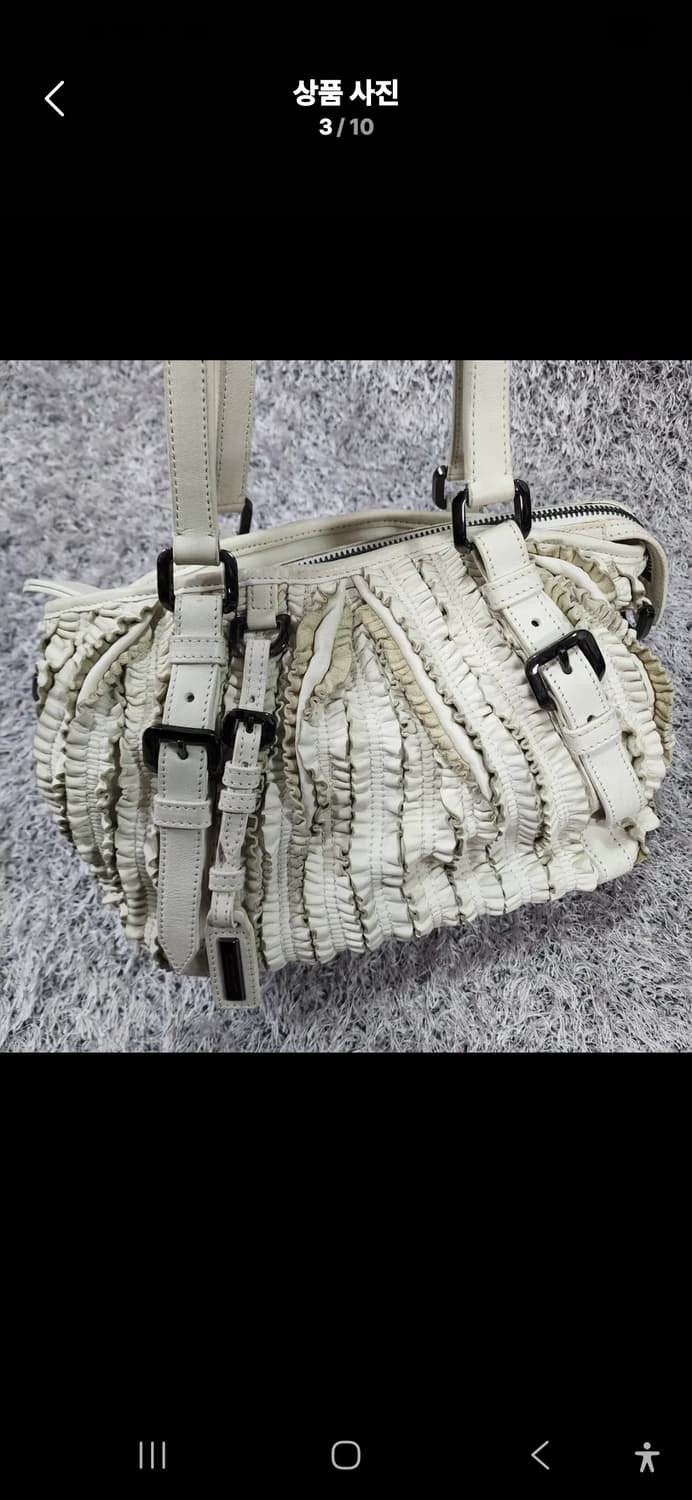 버버리 레드 숄더백 상품이미지3