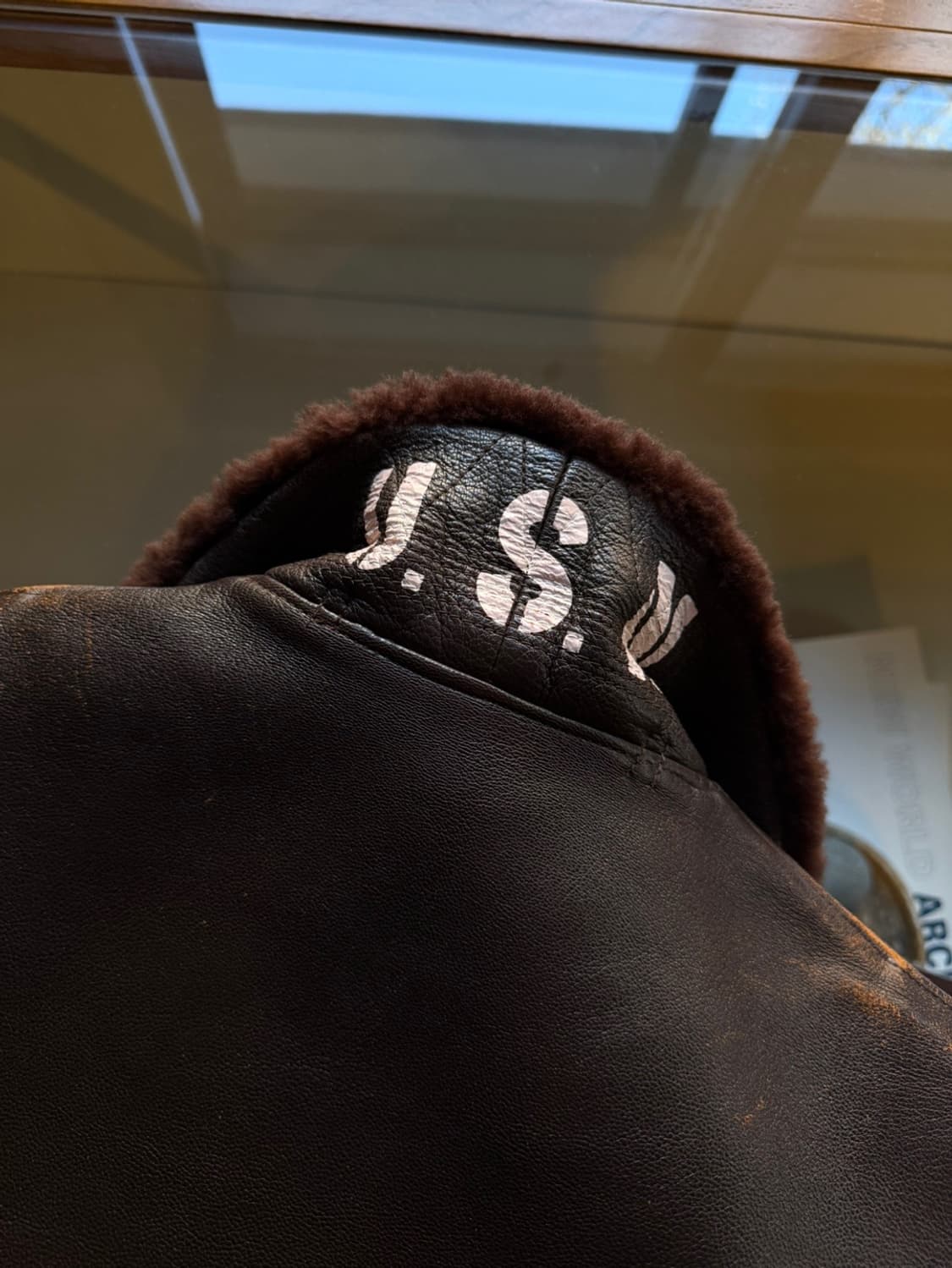 버즈릭슨 G-1 시어링 레더 자켓 남 95 여 66~77 상품이미지10