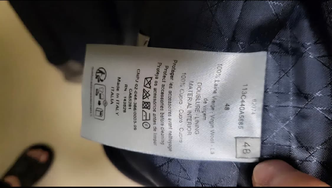 최종 급처)24ss 디올 해링턴 봄버 자켓 상품이미지4