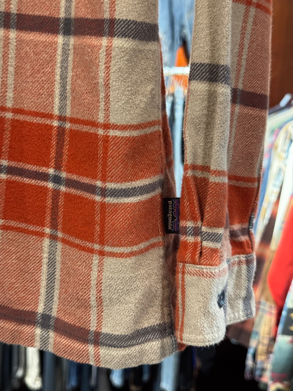 파타고니아 오가닉코튼 플란넬셔츠 L 상품이미지3