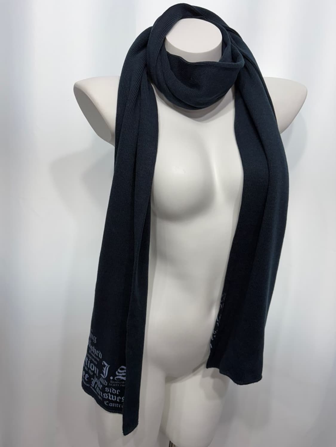 🎸블루 레터링 머플러🎸 상품이미지4