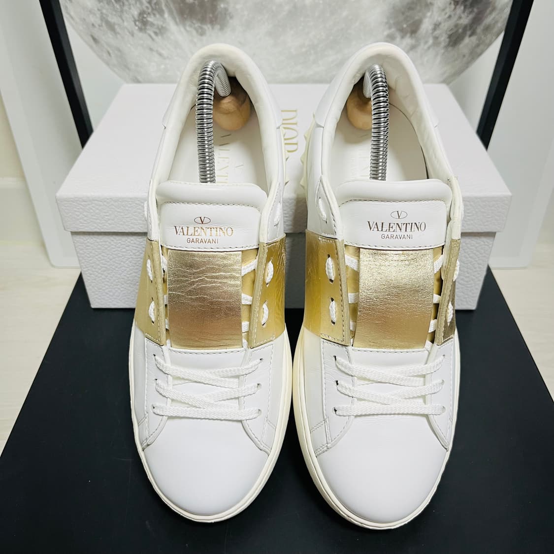 정품 39.5) 발렌티노 골드 히든 스니커즈 250~255 상품이미지3