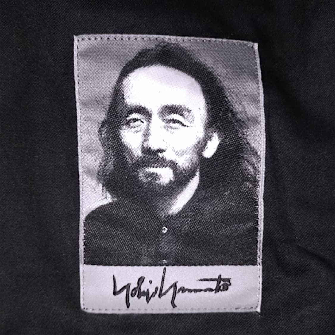 요지 야마모토 레터링 레더 토트백 상품이미지10