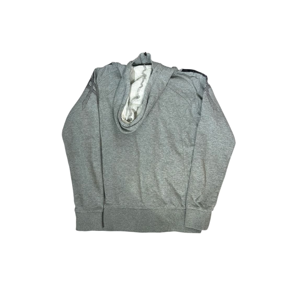 아식스 그레이 블랙 로고 후드집업 자켓 상품이미지6