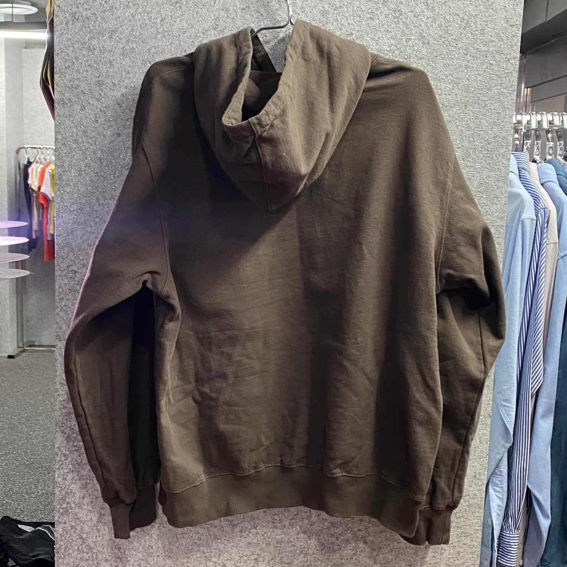 디스이즈네버댓 월드챔스 브라운 후드티 B3663 상품이미지4