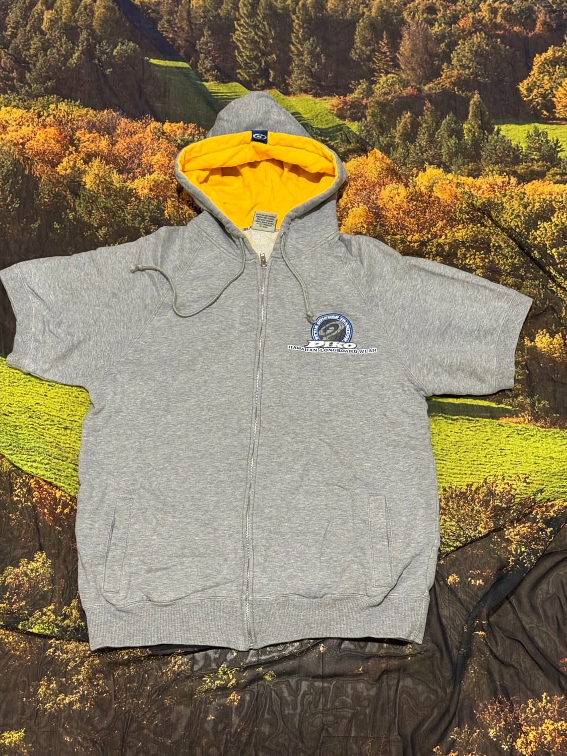 PIKO 피코 보드웨어 반팔 후드집업 상품이미지1