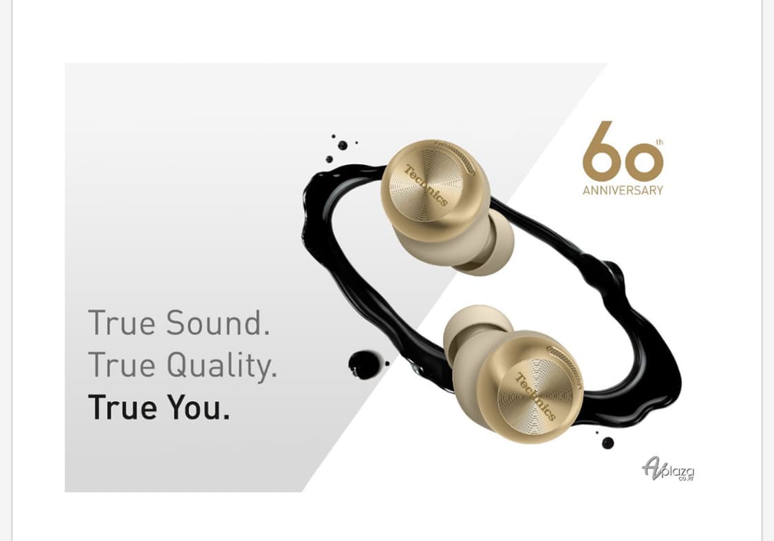 테크닉스(Technics) 창립 60주년 기념 샴페인 골드 EAH-AZ1 상품이미지2