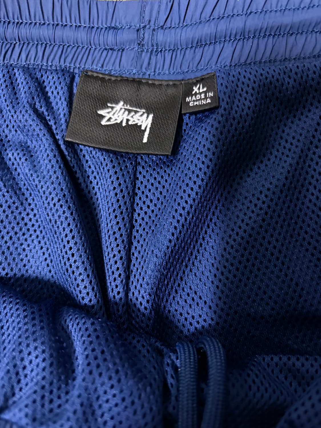 스투시 나일론 트랙 팬츠 네이비 XL 상품이미지5