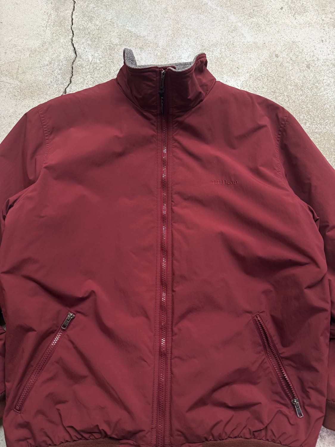 엘엘빈 플리스 라이닝 웜업자켓 상품이미지2