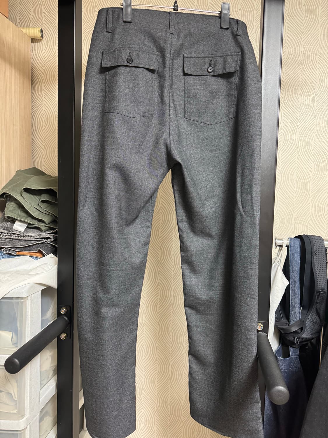 A.ta 퍼티그팬츠 다크그레이 m사이즈 상품이미지3