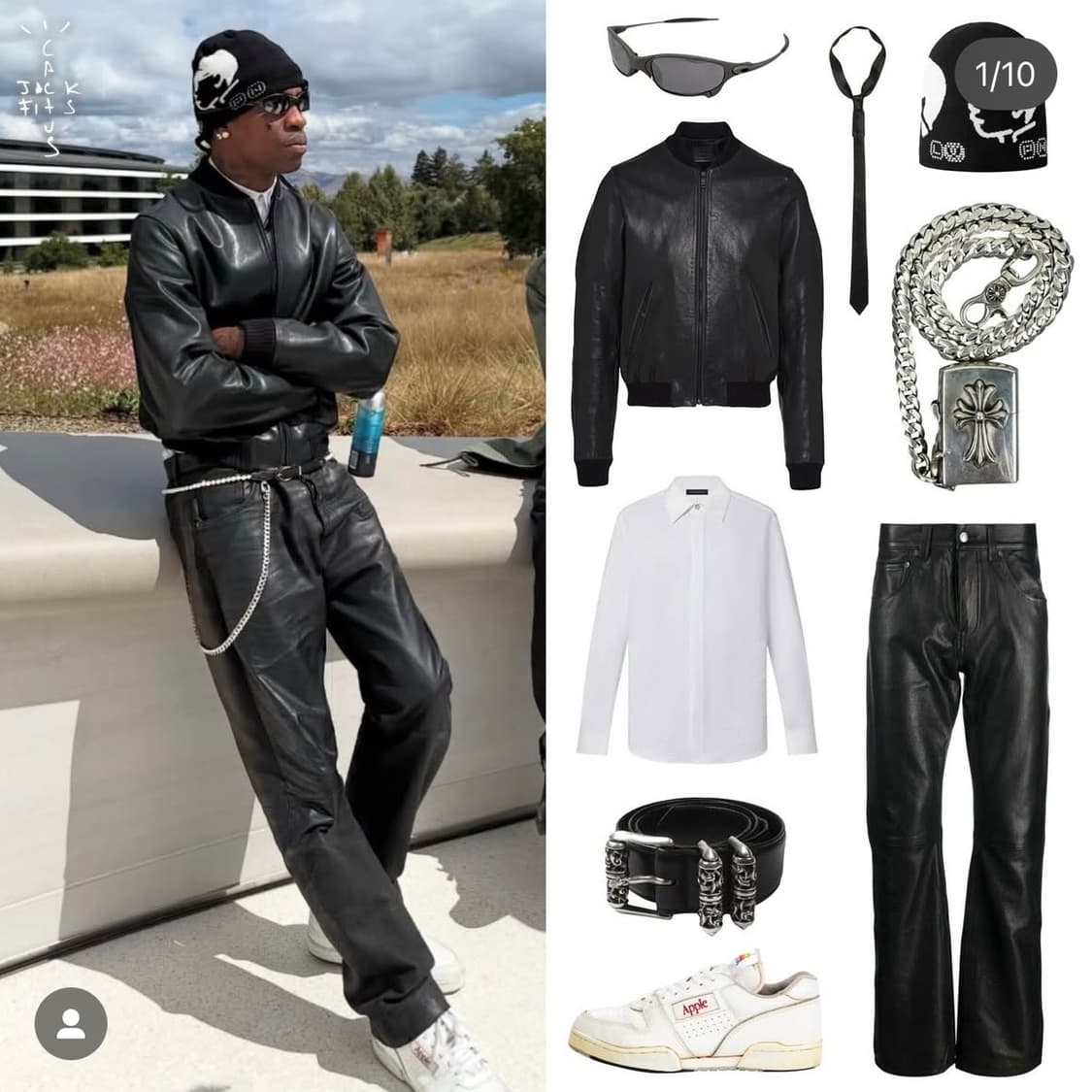 크롬하츠 지포라이터 쿠반 월렛체인 롱 상품이미지7