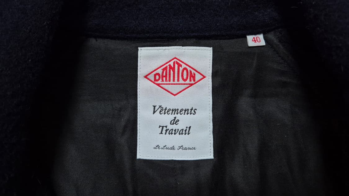 [DANTON] 단톤 울 모사 스탠카라 코트 40 상품이미지3