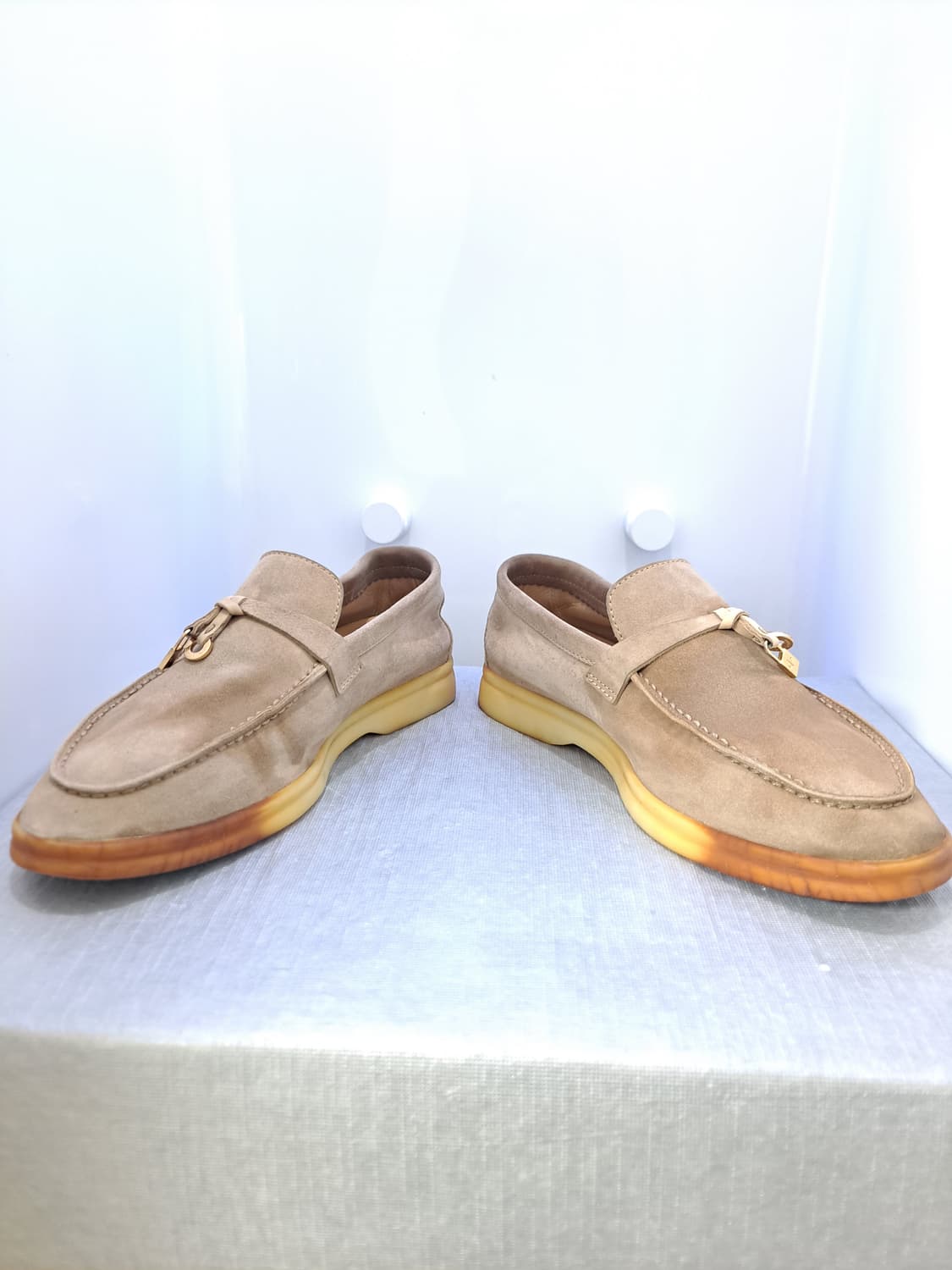 LORO PIANA 로로피아나 - 스웨이드 썸머워크 35.5 정품225 상품이미지5