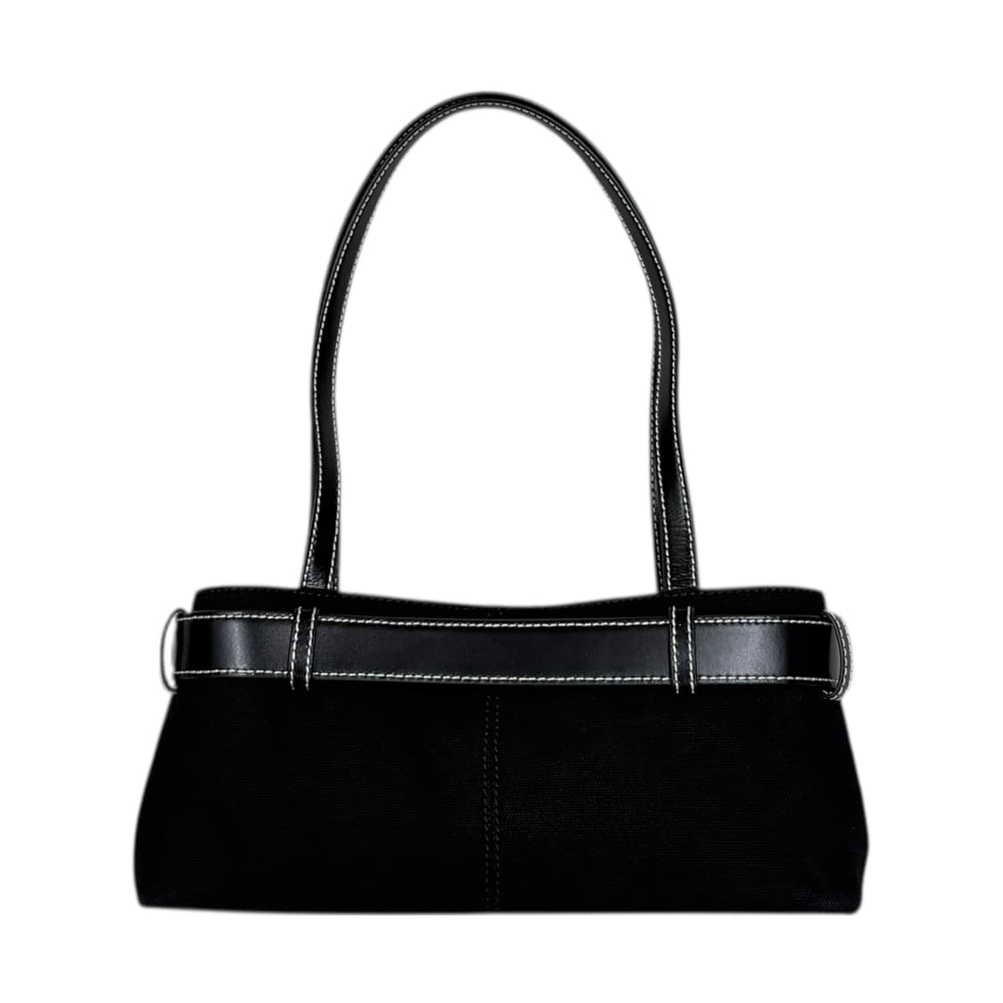 OSOI 오소이 숄더 버클 미니 캔버스백 가방 블랙 상품이미지3