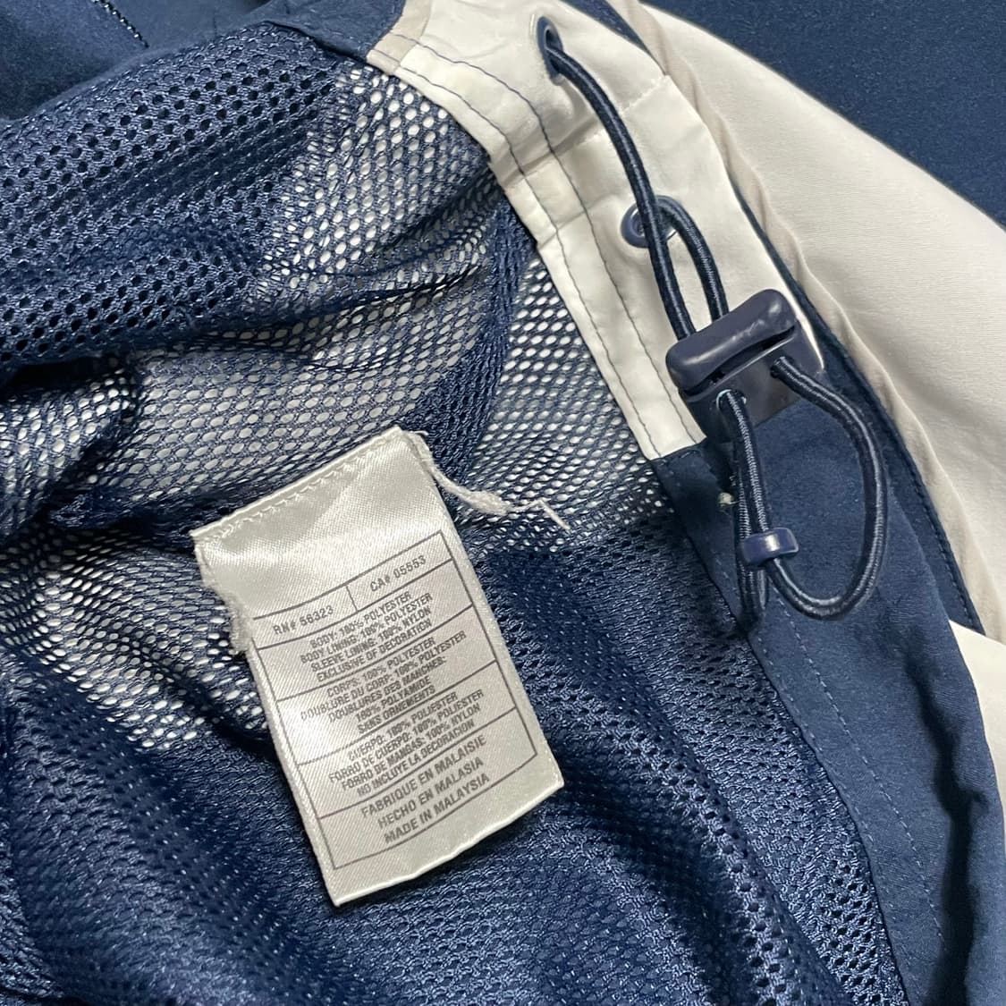 XL 나이키 네이비 배색라인 올드스쿨 자켓 상품이미지5