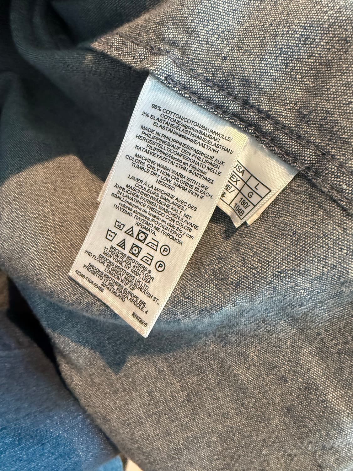 브룩스브라더스 데님, 블랙워치 상품이미지4