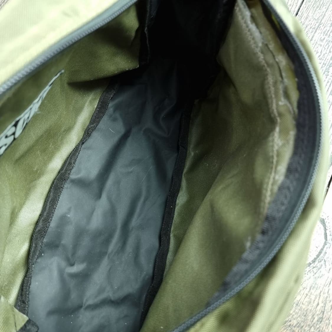 [미스치프] 빅로고 나일론 크로스백 카키 M19484 상품이미지9