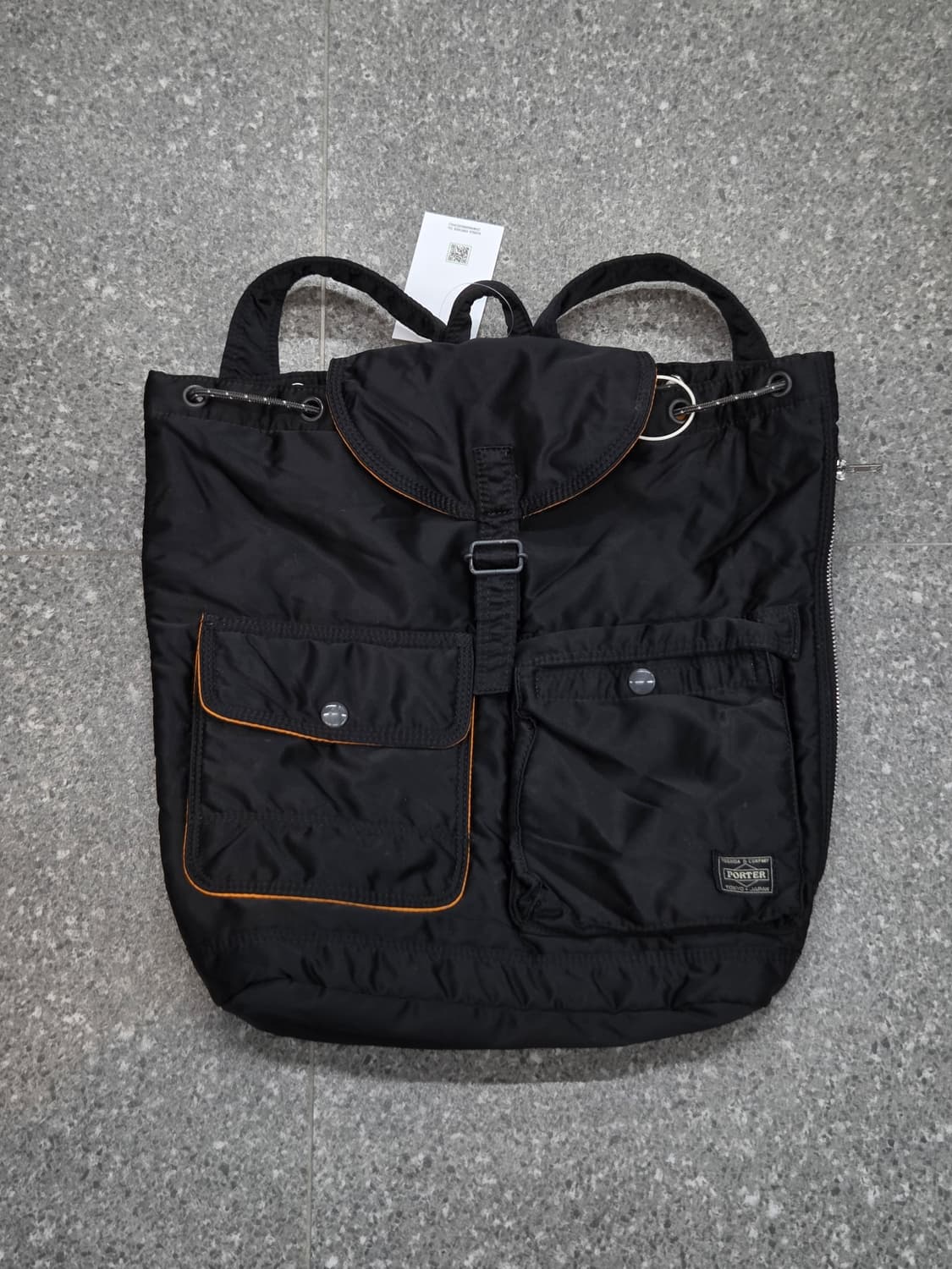 Yoshida porter 요시다포터 블랙 백팩 상품이미지4
