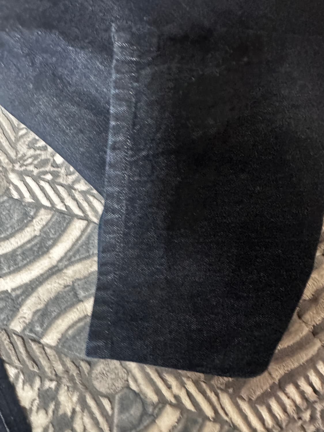 해칭룸 와이드 커브드진 인디고 3사이즈 팝니다. 상품이미지6