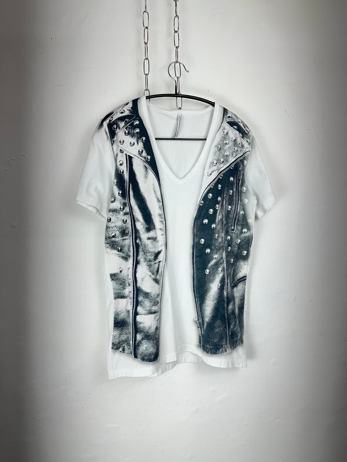 Blackbarrett Trompe L'oeil Studded V-Nec 상품이미지3