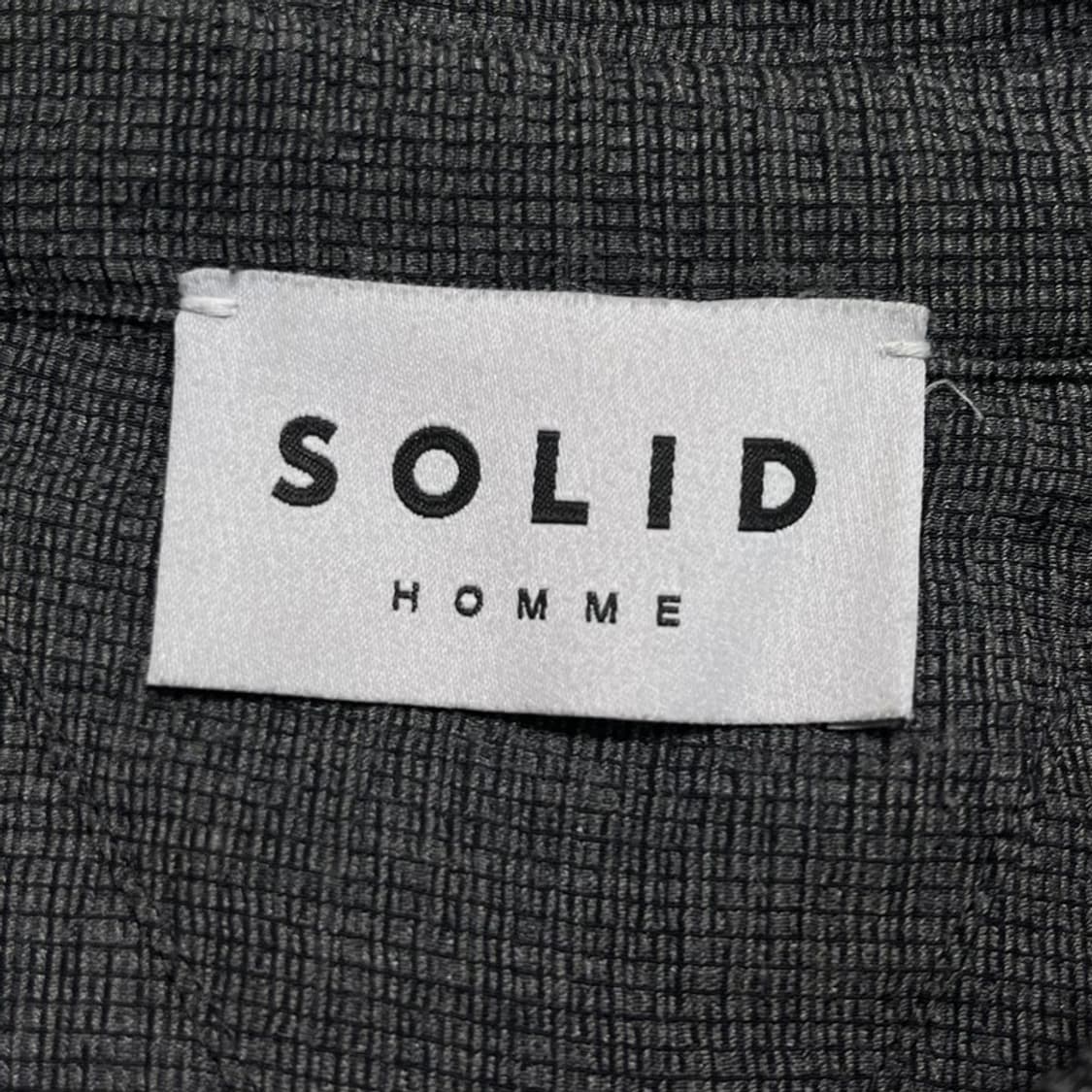  Soild Homme 시어서커 카라티 그레이 105 상품이미지3