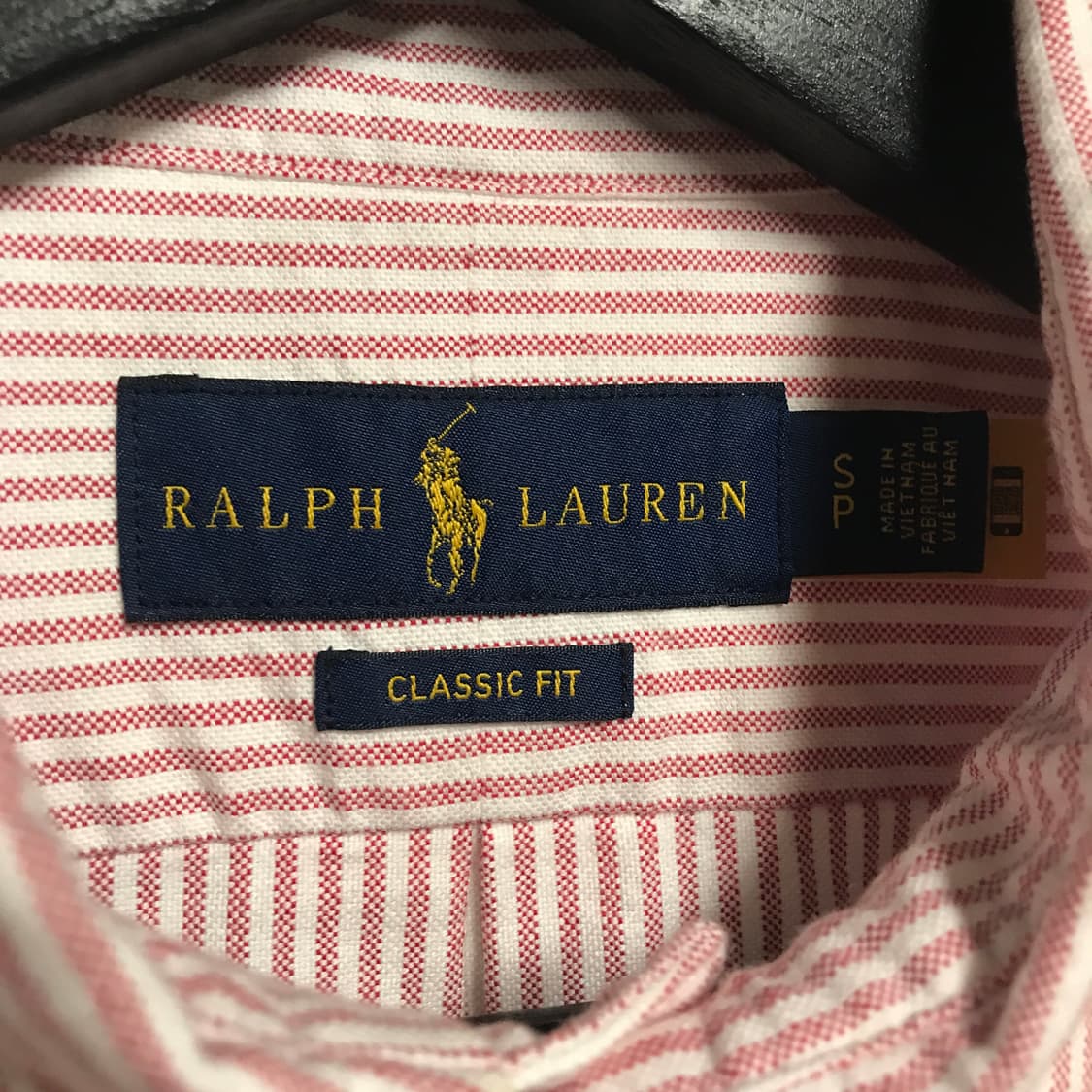 폴로 랄프로렌 QR 스트라이프 셔츠 S 상품이미지5