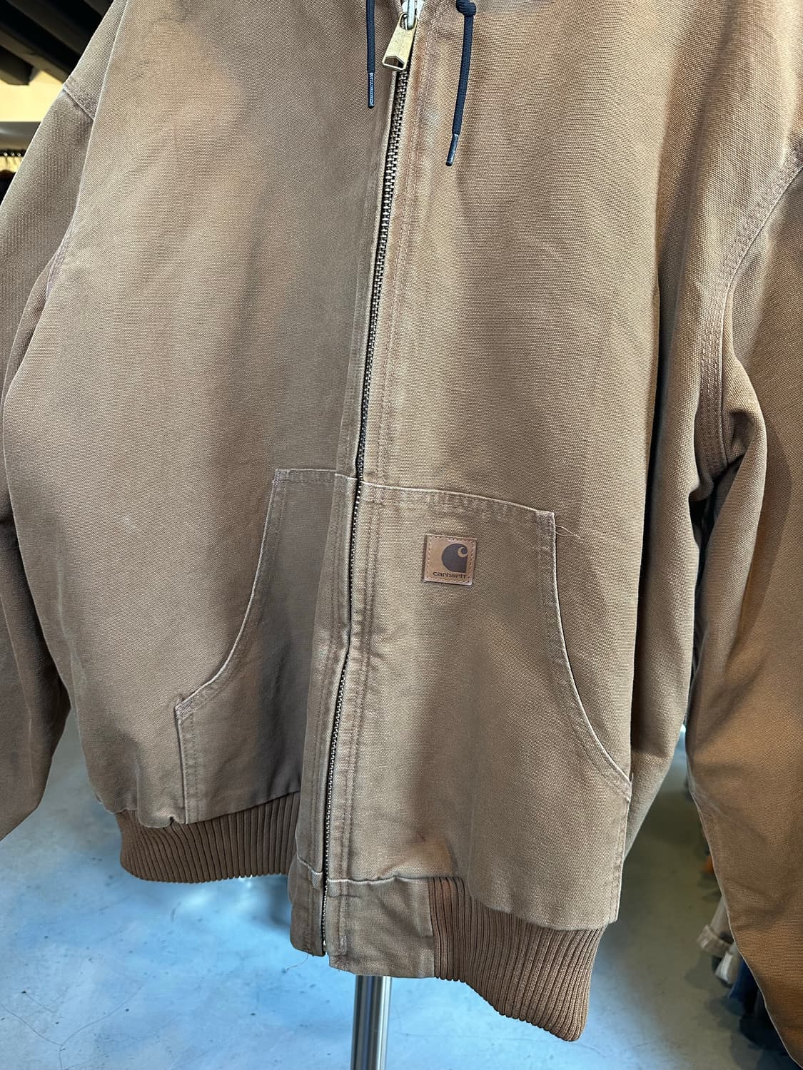 칼하트 덕 액티브 후드 워크 자켓 상품이미지5