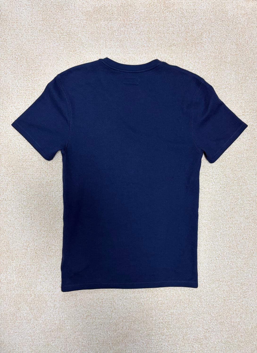 S) 폴로 랄프로렌 네이비 와플 반팔티 상품이미지6