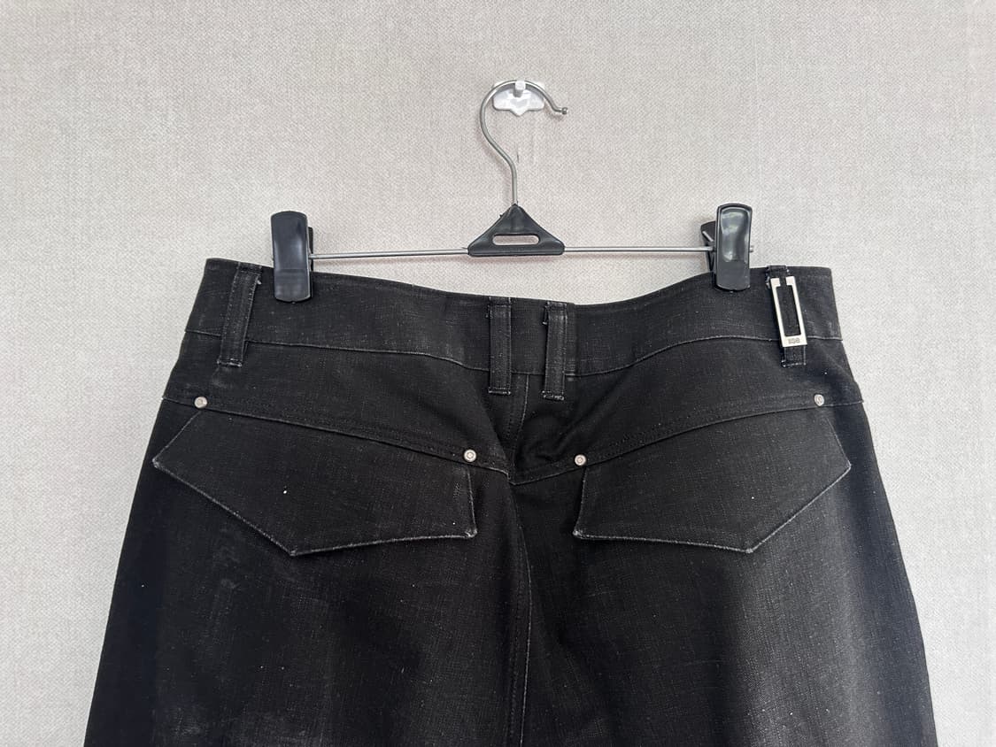 IISE Baggy Black Pants 상품이미지10