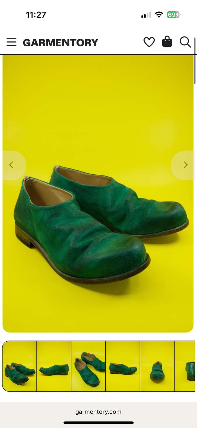 에드워드커밍 스웨이드 슬립 온 그린색상 상품이미지1