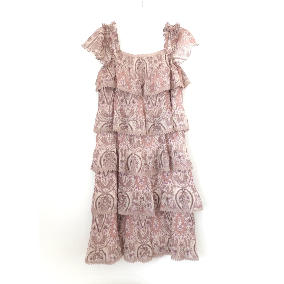 빈티지 플라워 페이즐리 캉캉 원피스 상품이미지3