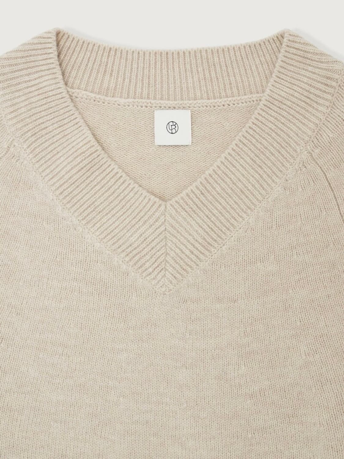 유메르 줄리아 브이 크롭 니트 상품이미지6