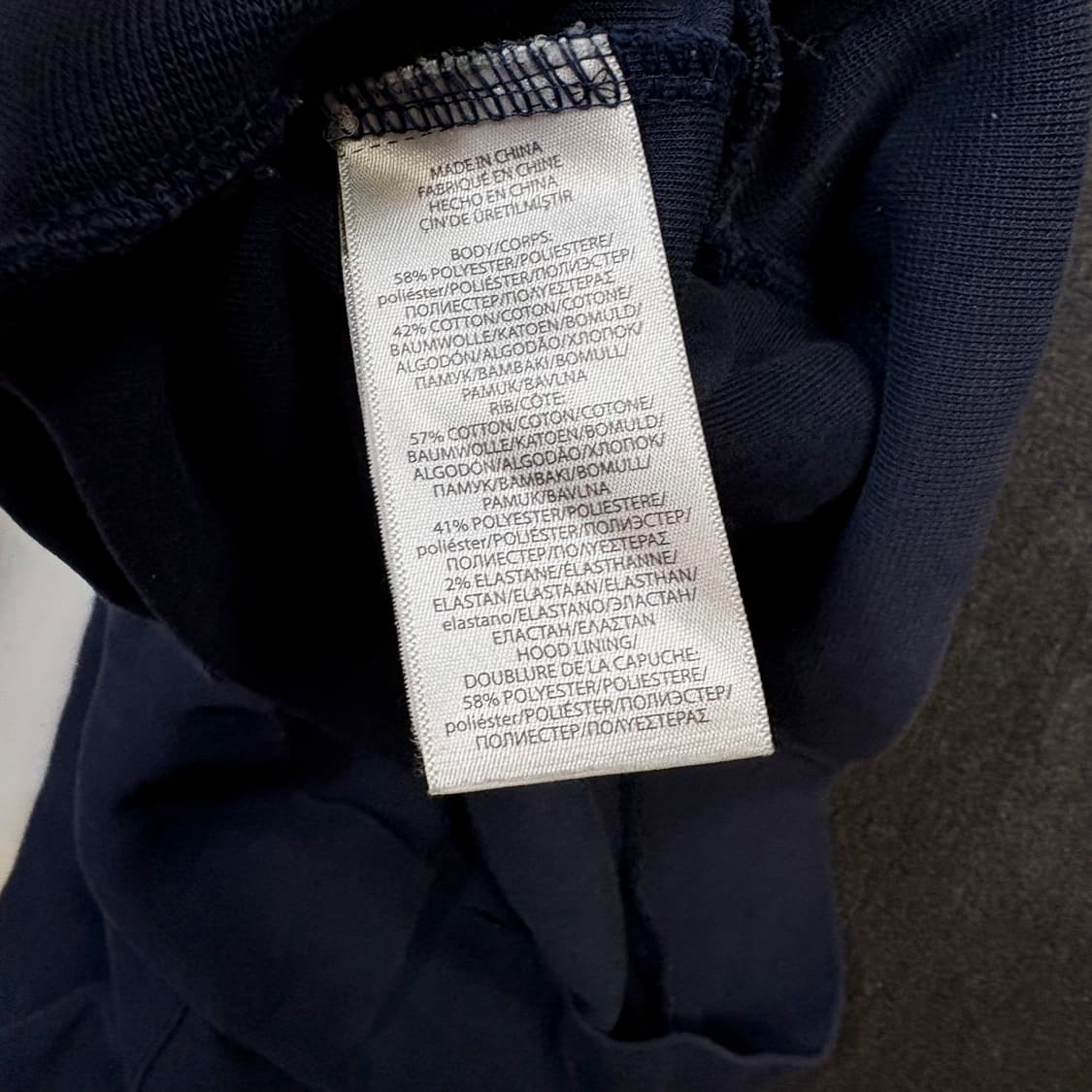  폴로 USA 네이비 후드티 L 상품이미지7