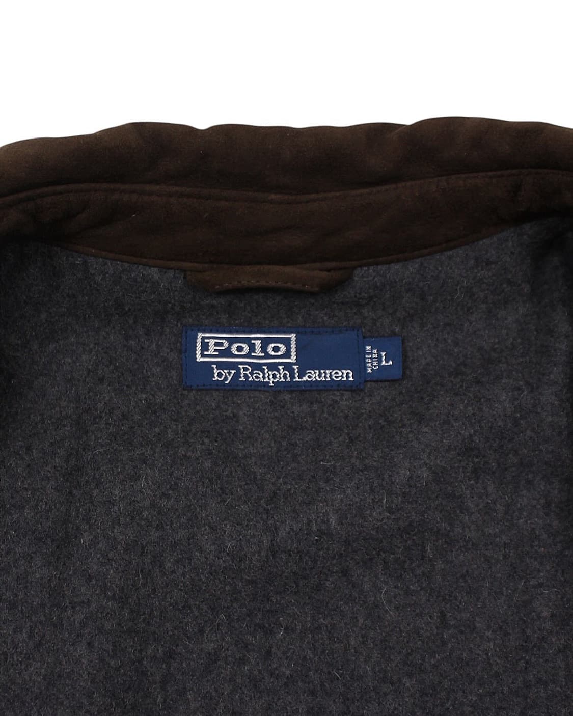 폴로랄프로렌 양가죽 스웨이드 자켓 가죽 레더 쉽스킨 상품이미지5