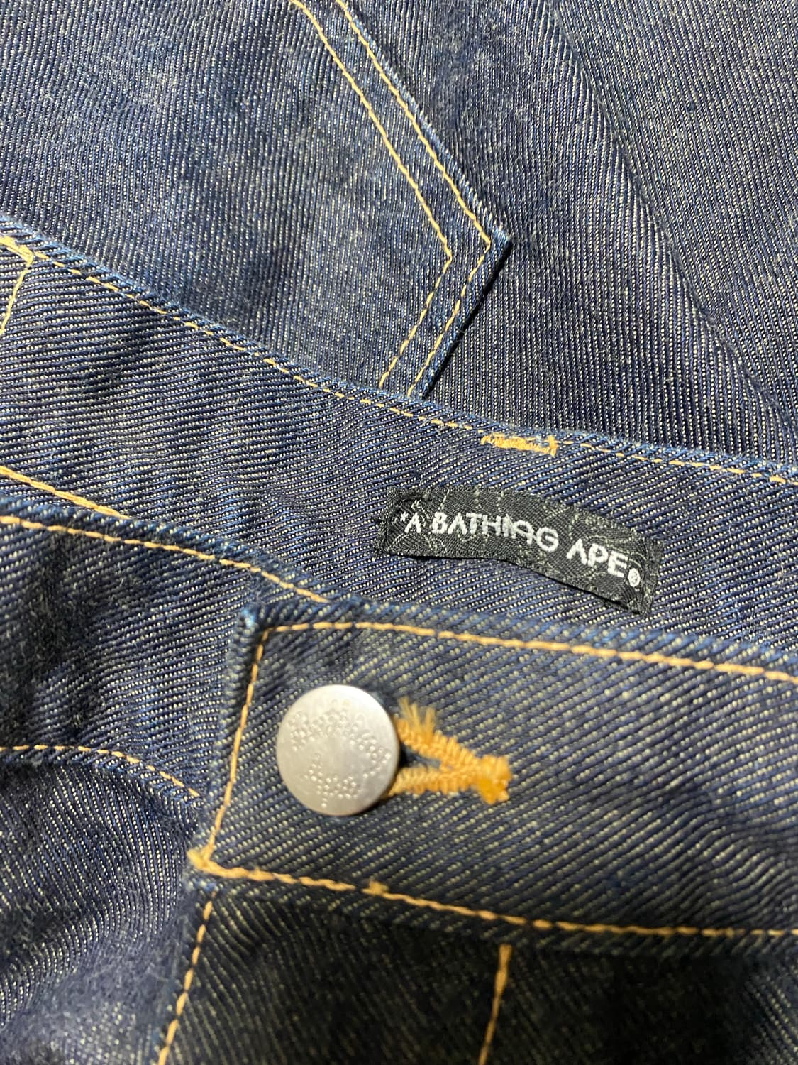 OG 니고 베이프 프론트 스타 셀비지 데님 상품이미지4