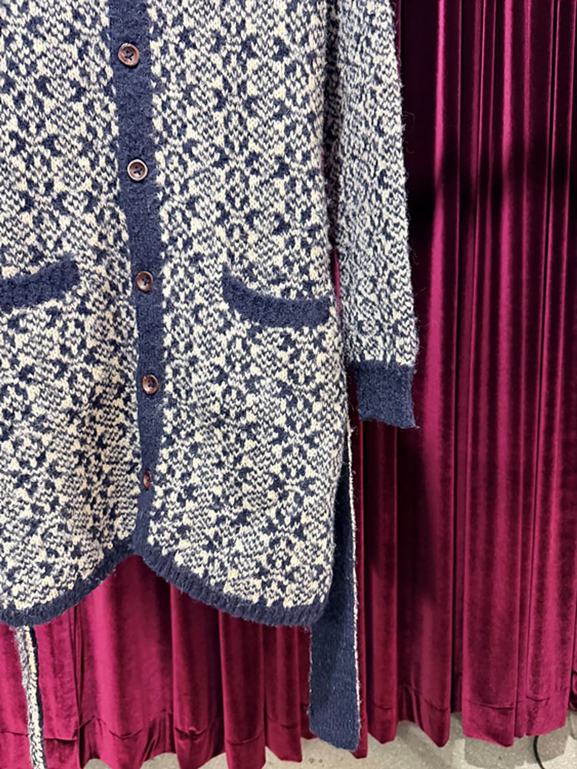 UMII 908 Nordic pattern knit coat 상품이미지4