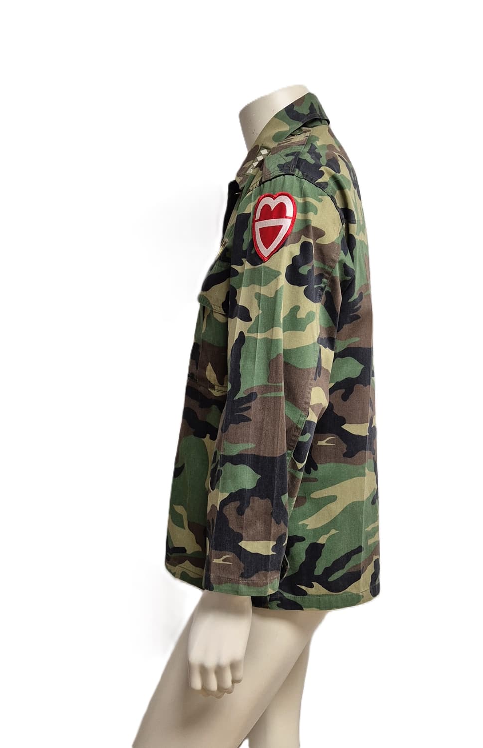 육군 구형 30사단 의무 대위 초기형 동계 전투복 상의 자켓 (XL) 상품이미지2