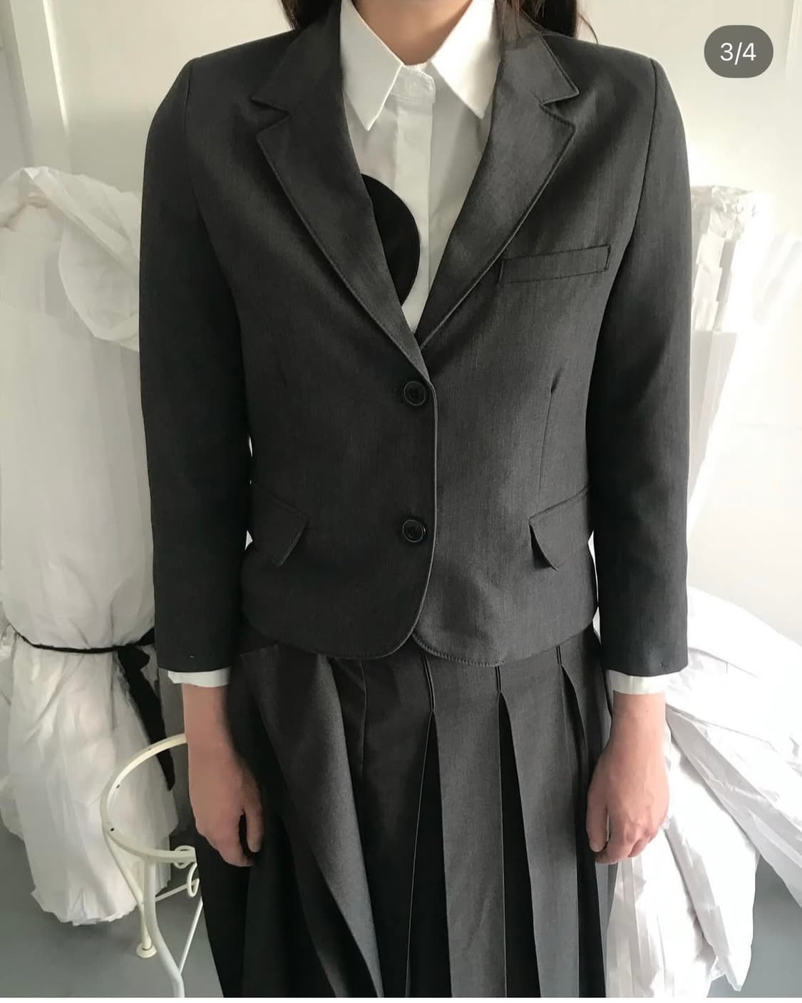 에옹쓰 eonts O 패치자켓 1사이즈 새상품 상품이미지5