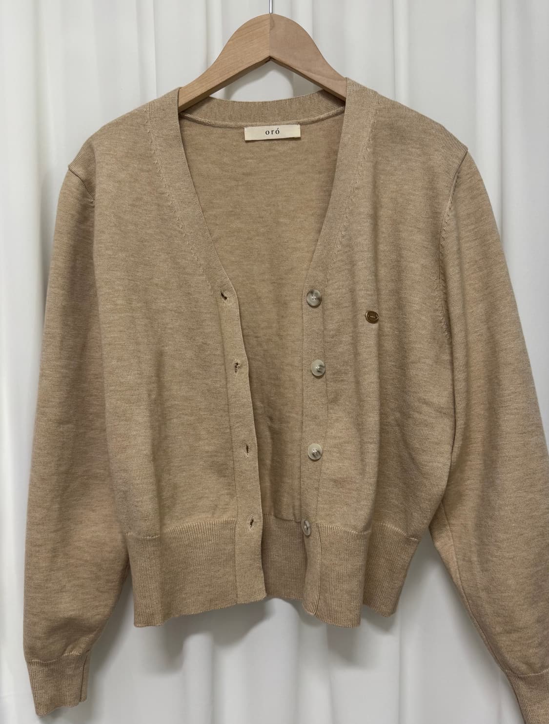 [새상품] oro 오로 비스코스 가디건 상품이미지2